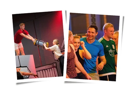 Azubis beim Teamevent im NINFLY